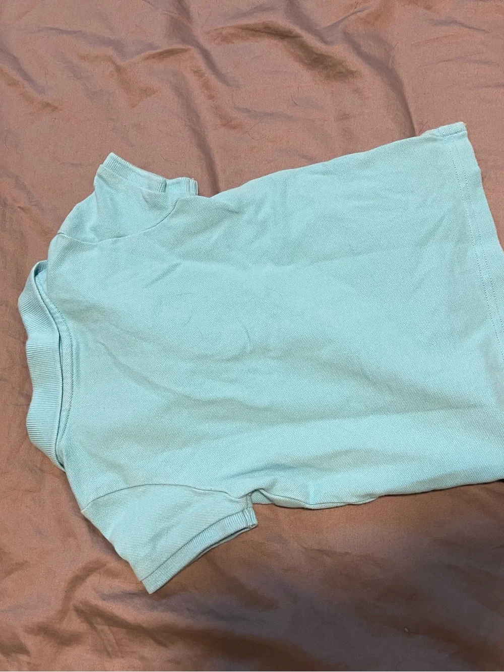 Ralph Lauren Toddler Polo in Light Blue with Yellow Accents